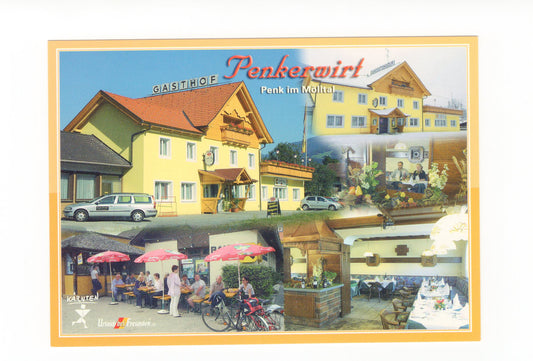 Ansichtskarte Gasthof Penkerwirt / Penk im Mölltal / Kärnten / Österreich