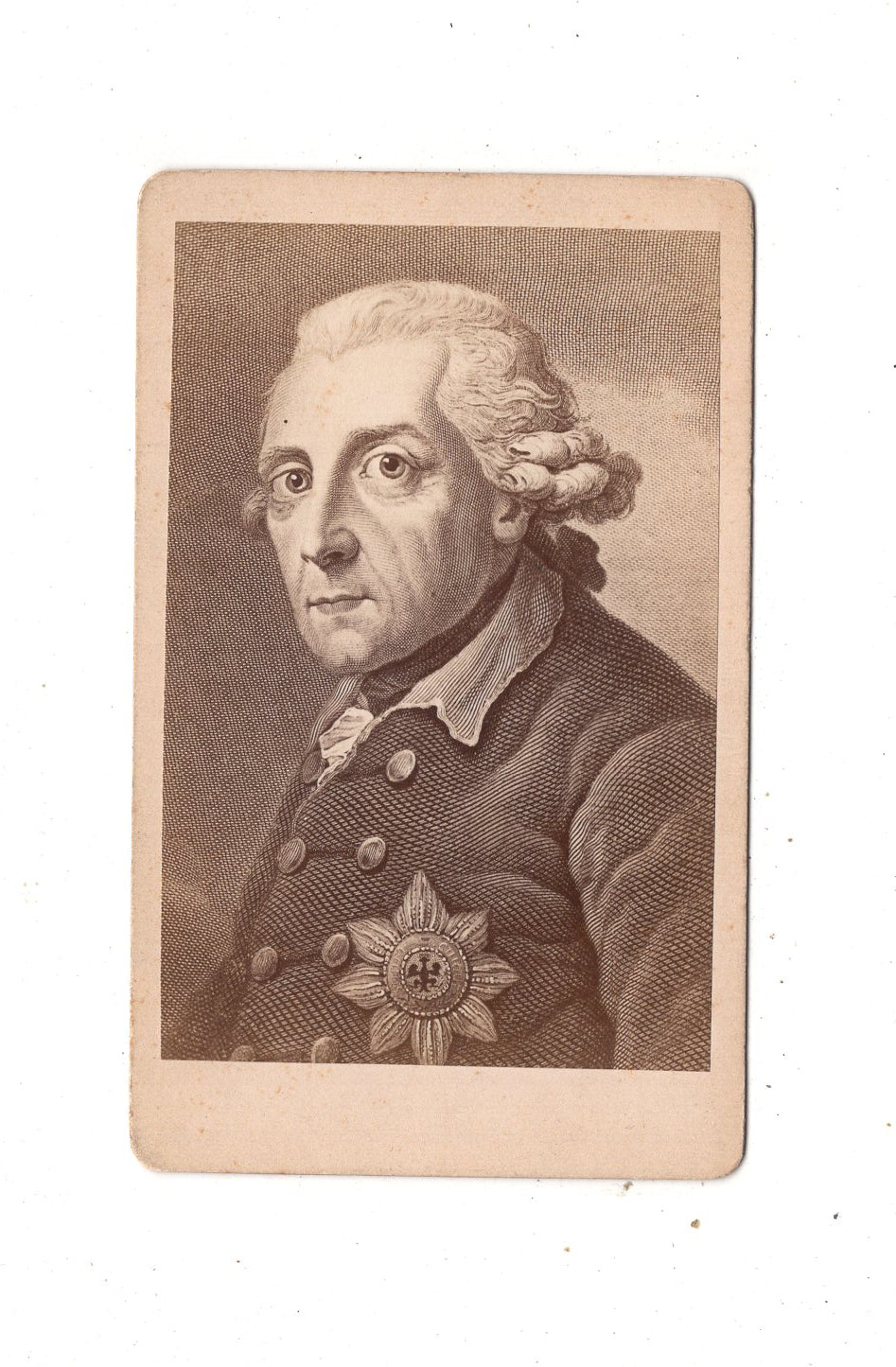 Fotografie Kunst / Friedrich II. (Preußen) / Friedrich der Große - 1870er