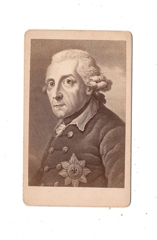 Fotografie Kunst / Friedrich II. (Preußen) / Friedrich der Große - 1870er