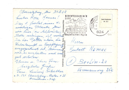 Ansichtskarte Berchtesgadener Land