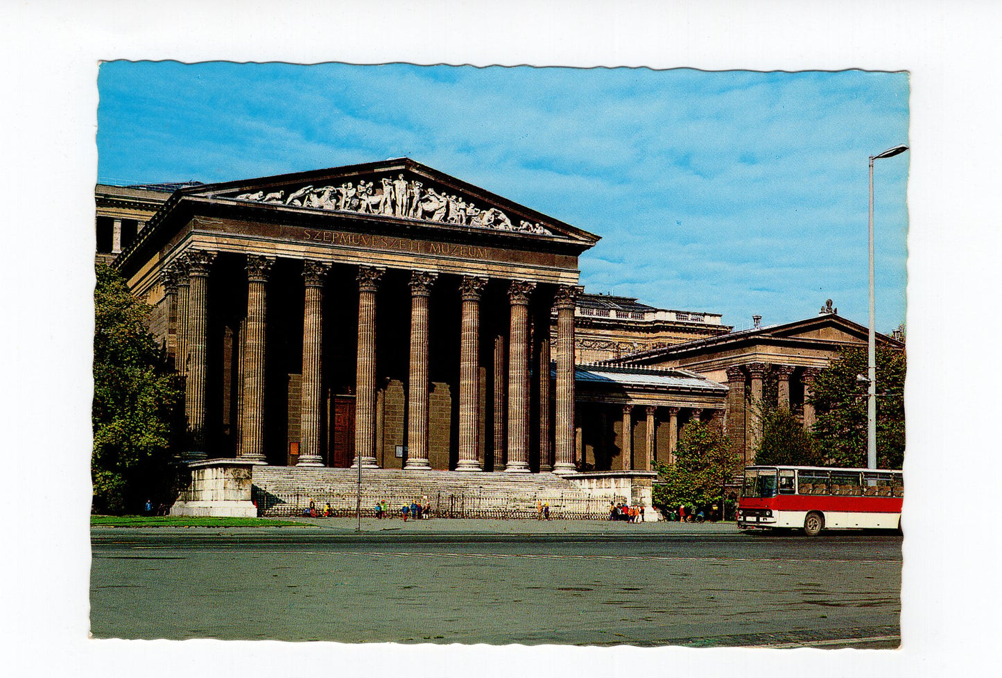 Ansichtskarte Budapest / Museum der Bildenden Künste / Ungarn