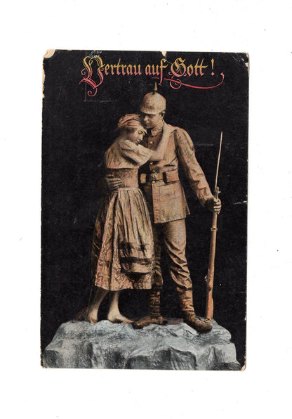 Ansichtskarte / Feldpost / Patriotische Karte - 1917