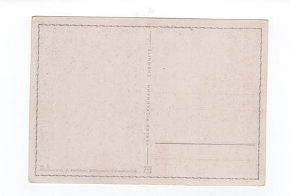 Ansichtskarte Lautersee mit Karwendel und Wörner