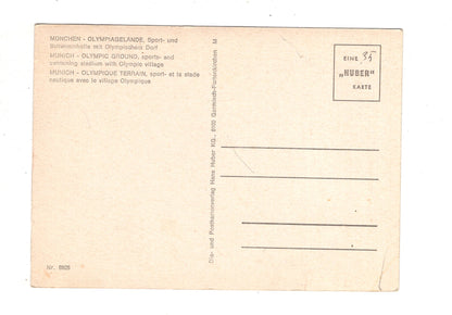 Ansichtskarte München 1972 / Olympiagelände / I1-67