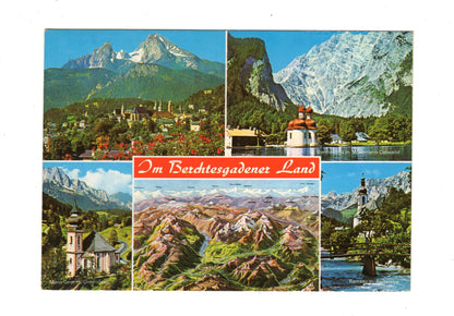 Ansichtskarte Berchtesgadener Land