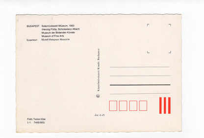 Ansichtskarte Budapest / Museum der Bildenden Künste / Ungarn