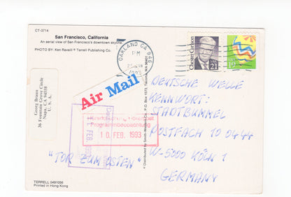 Ansichtskarte San Francisco / Kalifornien / USA