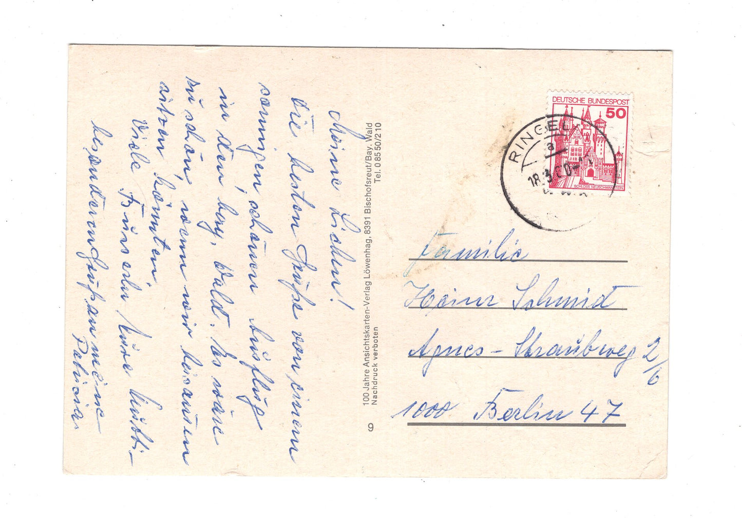 Ansichtskarte Rund um Ringelai im Bayerischen Wald