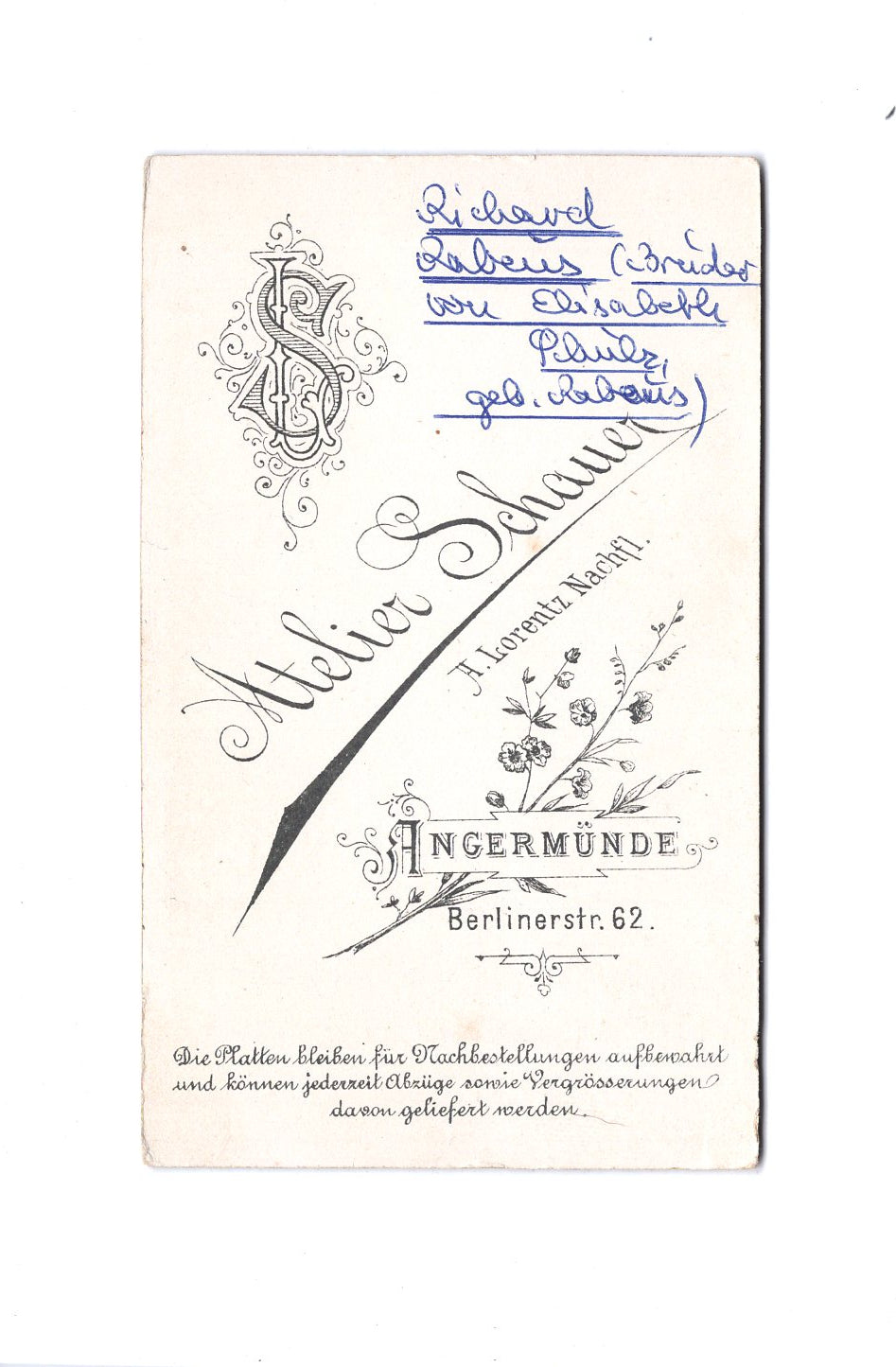 Fotografie Soldat / Soldatenportrait mit Orden / benannt - Angermünde um 1900