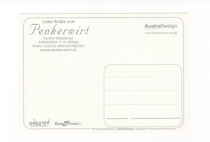 Ansichtskarte Gasthof Penkerwirt / Penk im Mölltal / Kärnten / Österreich