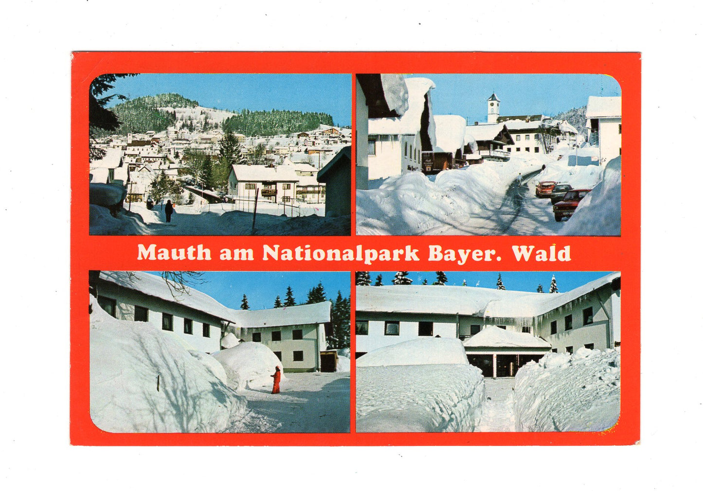 Ansichtskarte Mauth am Nationalpark Bayerischer Wald