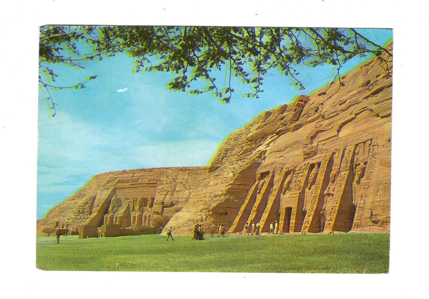 Ansichtskarte Abu-Simbel / Tempel / Ägypten