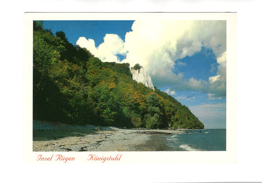 Ansichtskarte Insel Rügen / Königsstuhl