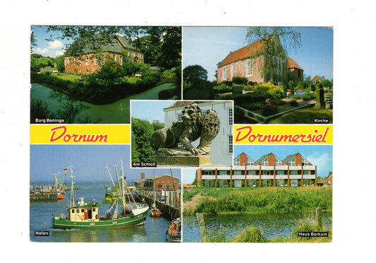 Ansichtskarte Dornum-Dornumersiel / Ostfriesland / J1-65