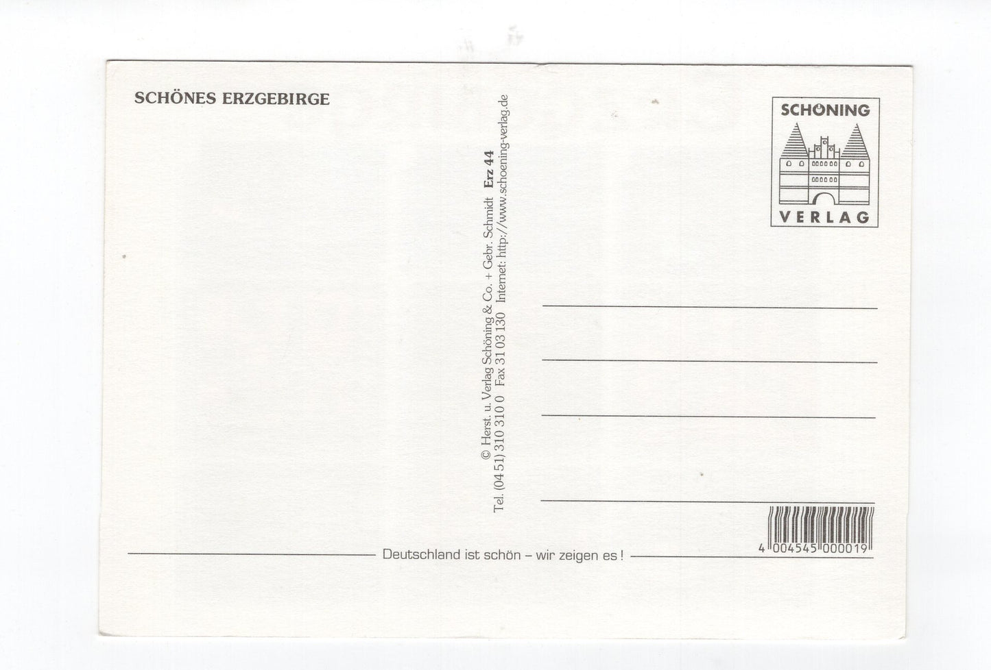 Ansichtskarte Erzgebirge
