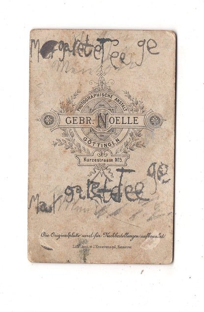 Fotografie Soldat - Göttingen um 1880 / CDV M1-05