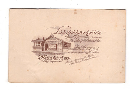 Fotografie Schönes Familienbild - Neunkirchen 1910er / CAB U-19