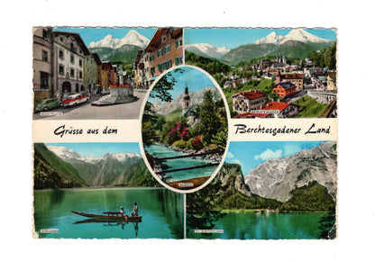 Ansichtskarte Berchtesgadener Land