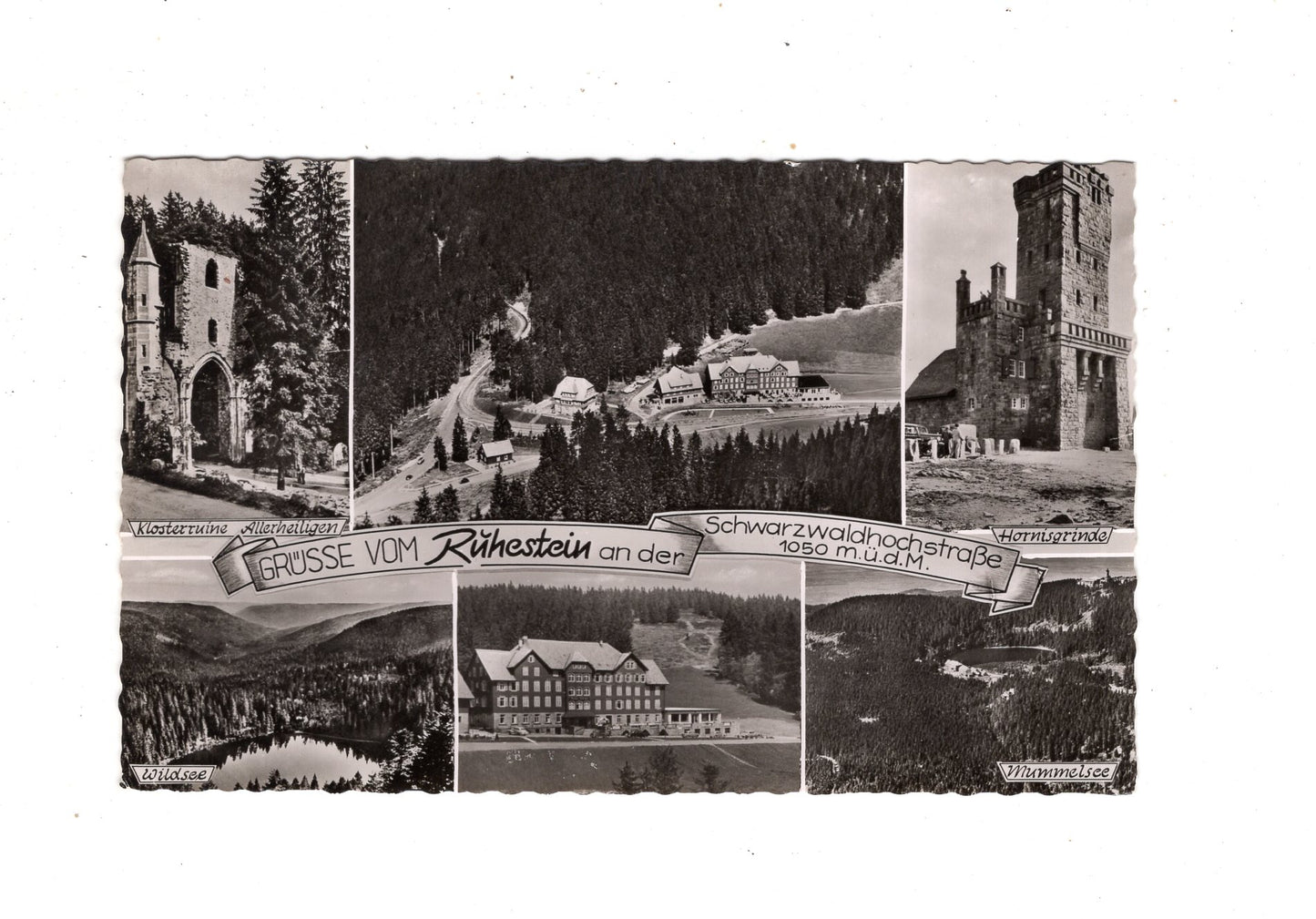 Ansichtskarte Ruhestein an der Schwarzwaldhochstraße / K1-57