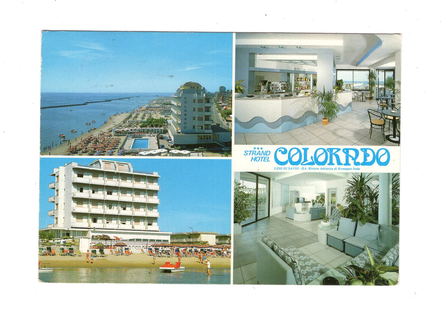 Ansichtskarte Hotel Colorado / Lido di Savio / Italien