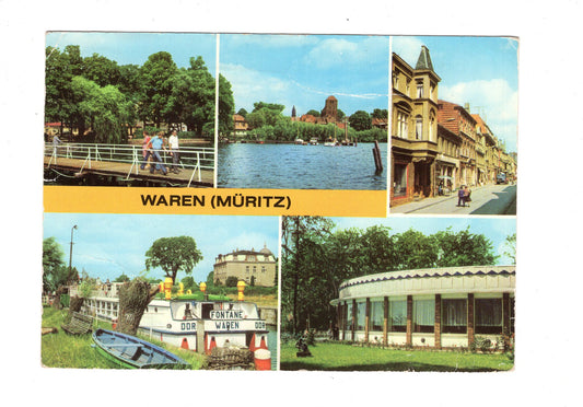 Ansichtskarte Waren / Müritz / I1-51
