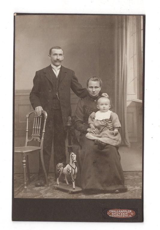Fotografie Schönes Familienbild - Bautzen 1900er / CAB U-19