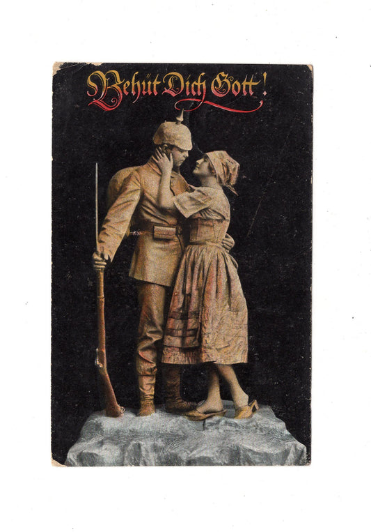 Ansichtskarte / Feldpost / Patriotische Karte / IR 82 - 1917
