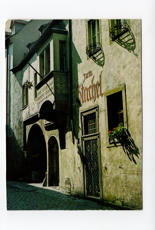 Ansichtskarte Würzburg / Gasthaus zum Stachel