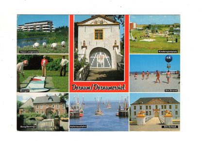 Ansichtskarte Dornum-Dornumersiel / Ostfriesland / J1-65