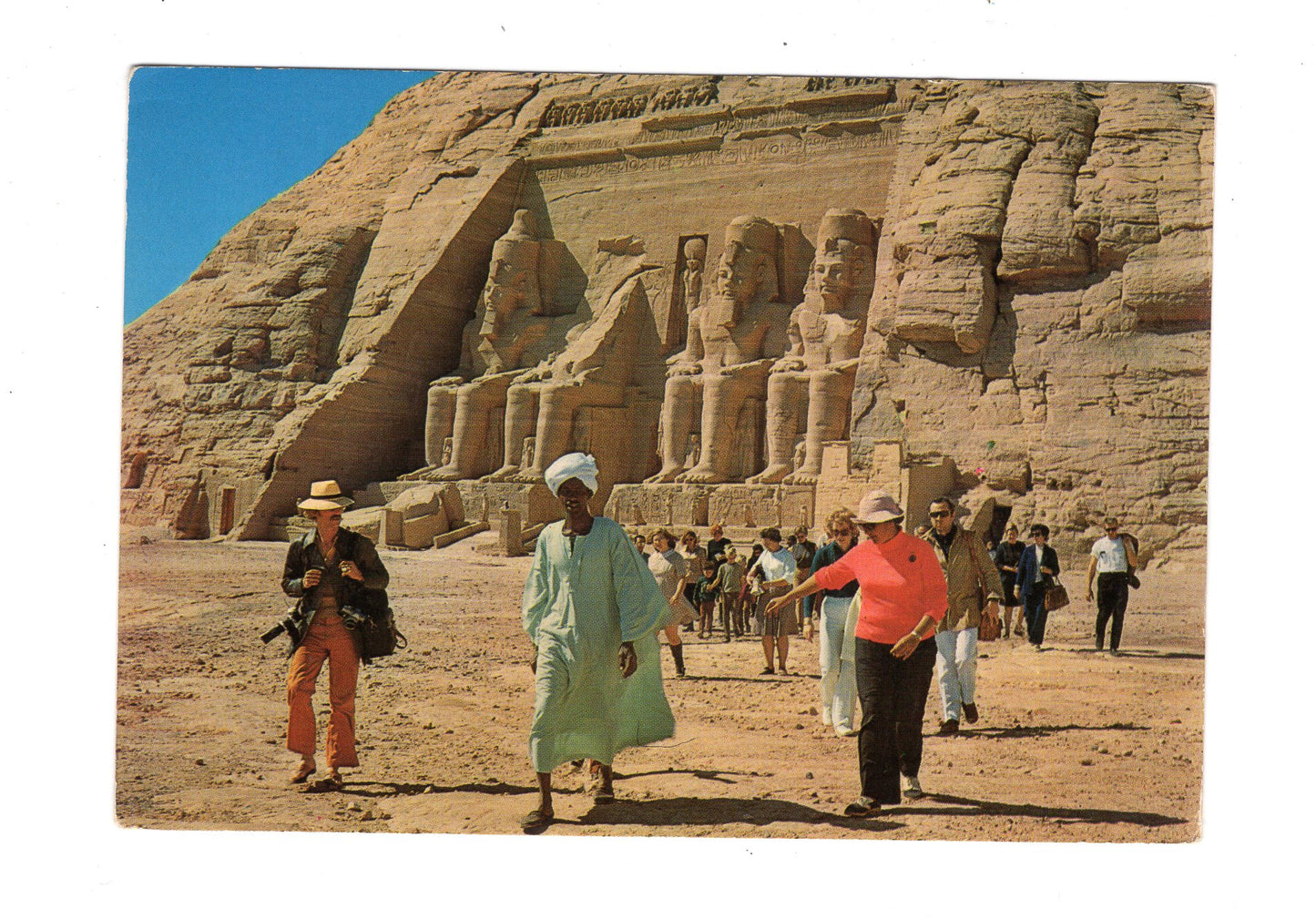 Ansichtskarte Abu-Simbel / Tempel / Ägypten