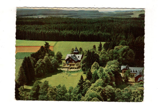 Ansichtskarte Gaststätte und Pension Jagdschloss Fahrenbühl / Kirchenlamitz