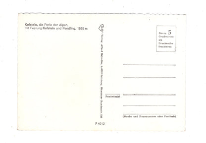 Ansichtskarte Kufstein / Tirol / Österreich / N1-64