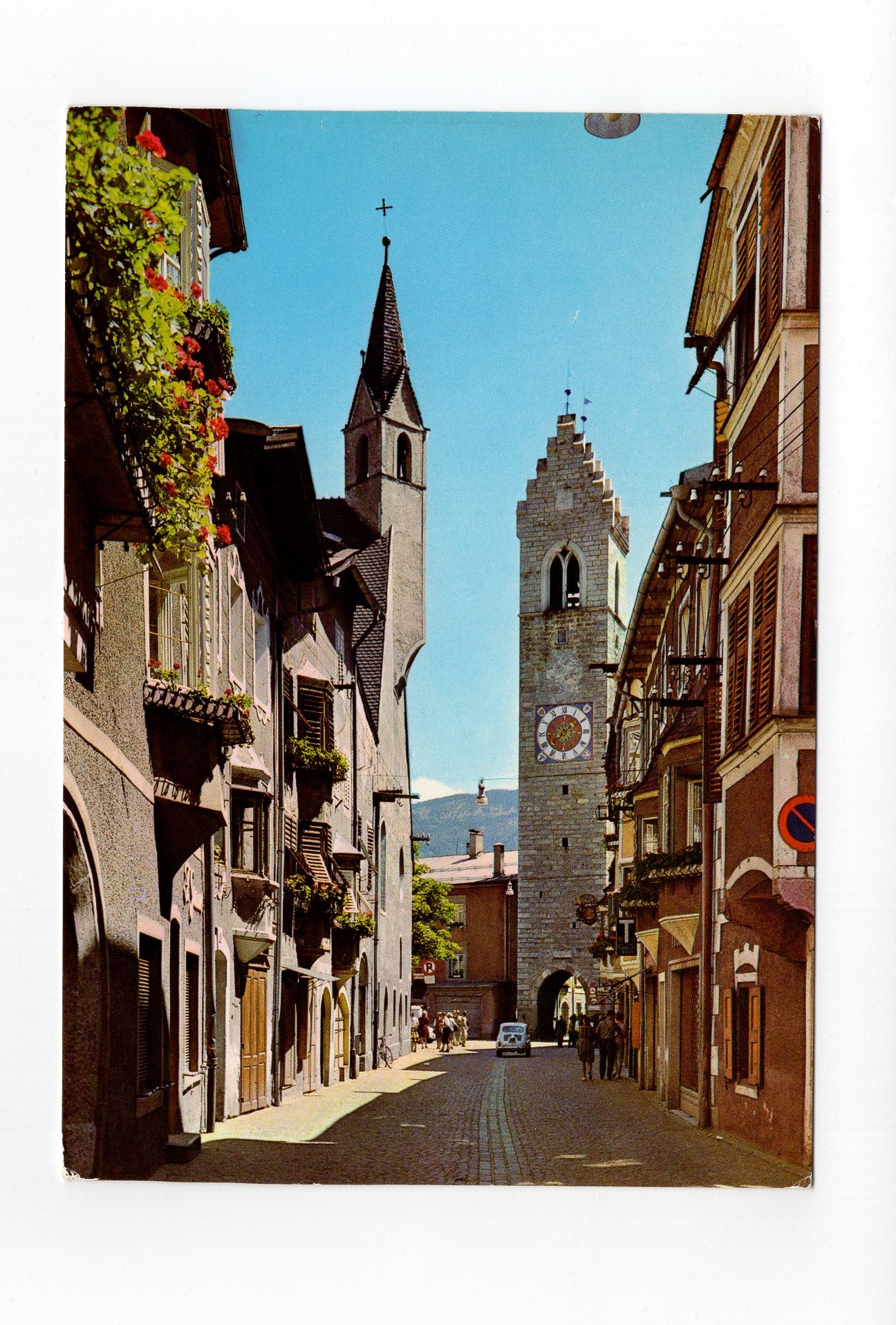 Ansichtskarte Sterzing / Neustadt mit Zwölferturm / Südtirol / Italien