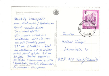 Ansichtskarte Abtenau im Lammertal / Salzburger Land / Österreich
