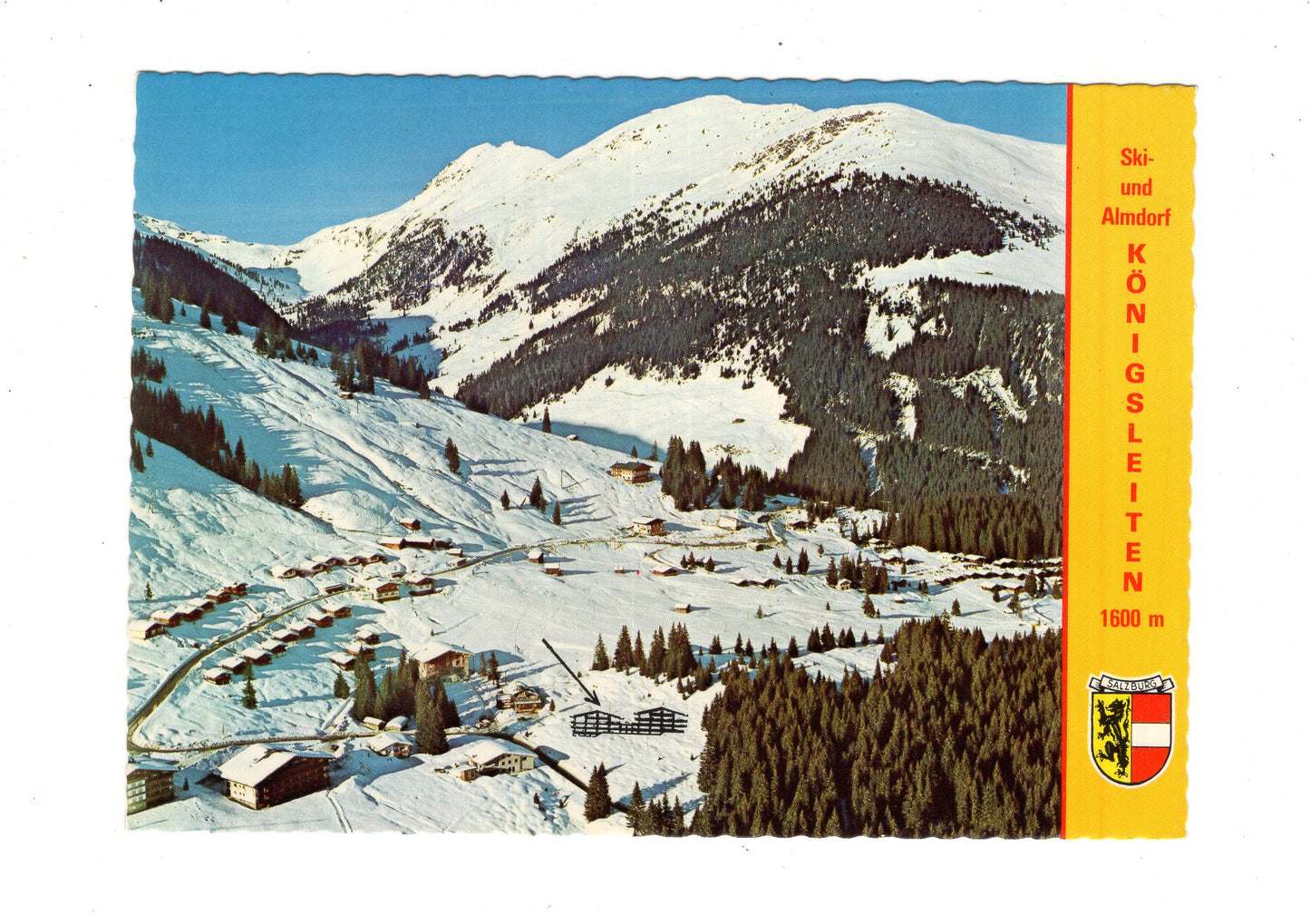 Ansichtskarte Königsleiten / Salzburger Land / Österreich