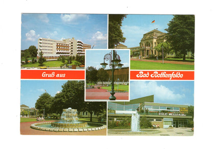 Ansichtskarte Bad Rothenfelde / Sole-Wellenbad +++
