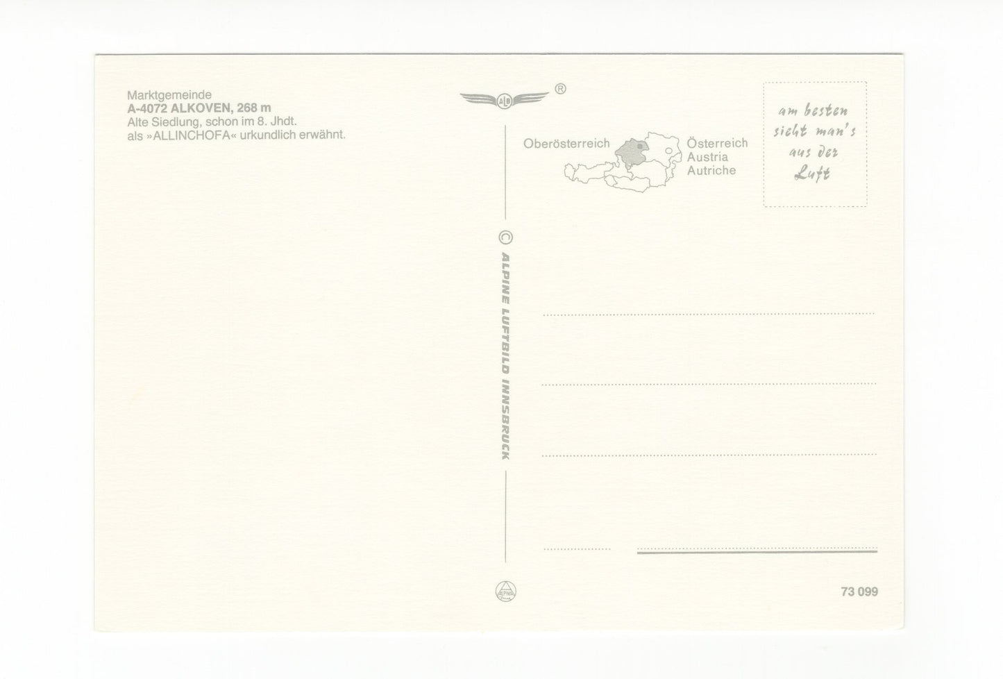 Ansichtskarte Alkoven / Oberösterreich / Österreich