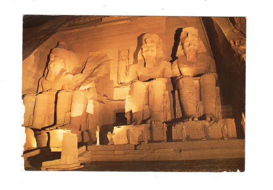 Ansichtskarte Abu-Simbel / Tempel / Ägypten