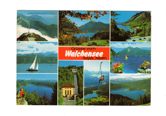 Ansichtskarte Walchensee / Bayerische Alpen