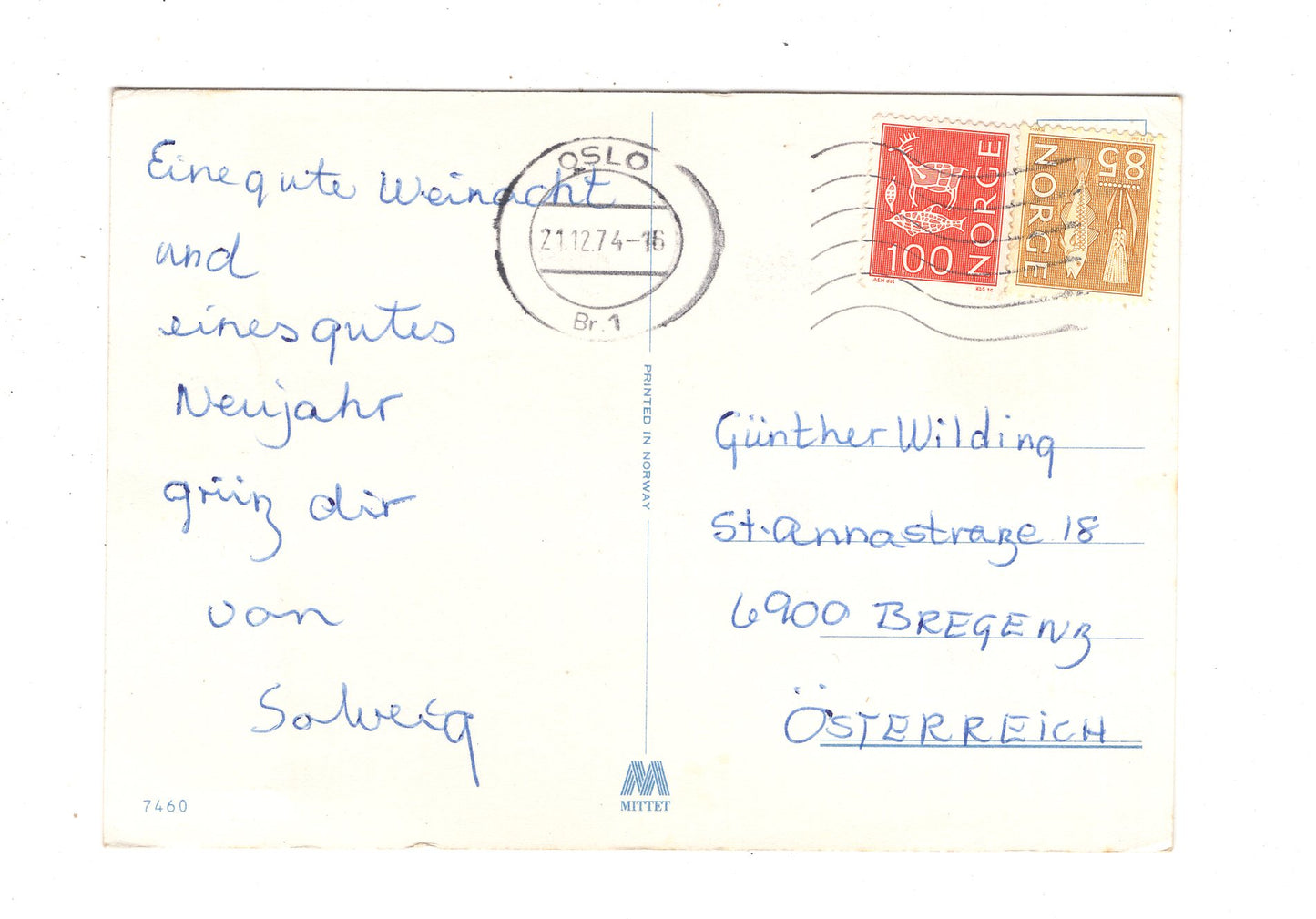 Ansichtskarte Feiertage / Frohe Weihnachten / K1-60