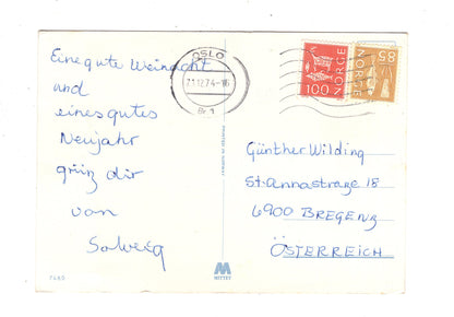 Ansichtskarte Feiertage / Frohe Weihnachten / K1-60