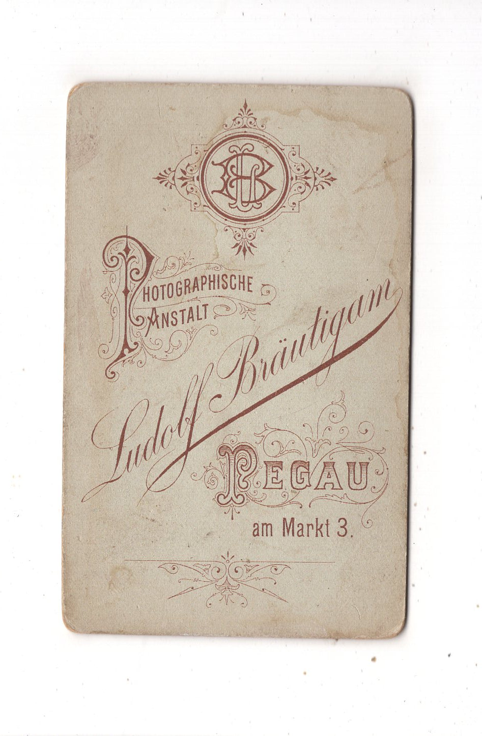 Fotografie Feiner Junge - Pegau um 1880
