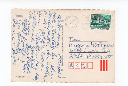 Ansichtskarte Budapest / Ungarn