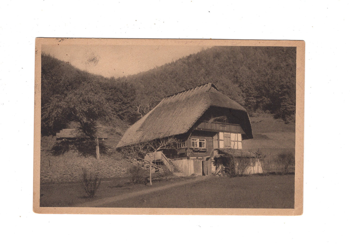Ansichtskarte Spinner-Jakobe Häusle im Wolftal / bad. Schwarzwald / K1-57