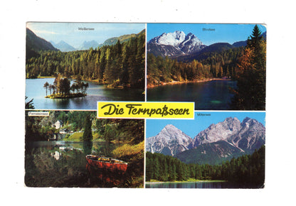 Ansichtskarte Die Fernpassseen / Österreich