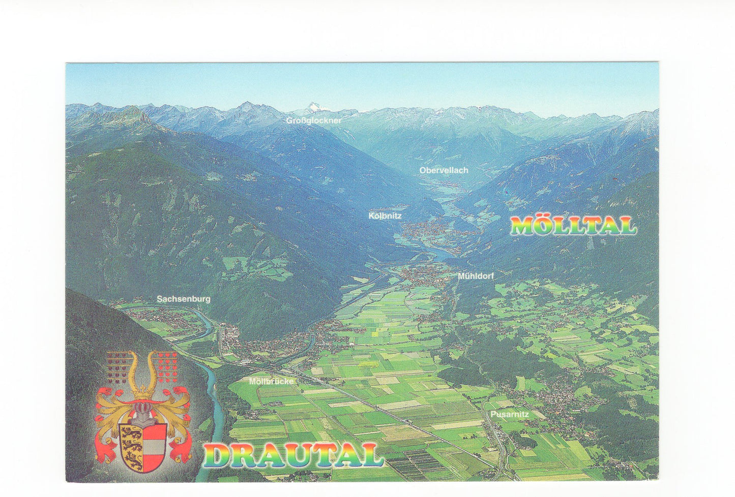 Ansichtskarte Drautal und Mölltal / Kärnten / Österreich