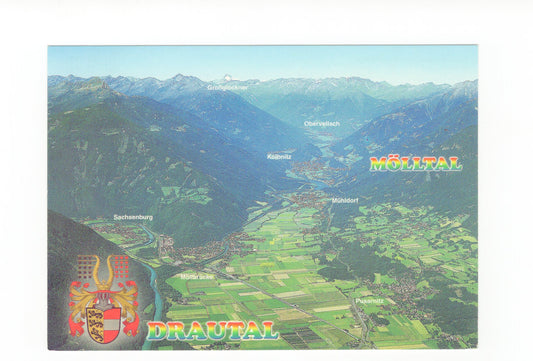 Ansichtskarte Drautal und Mölltal / Kärnten / Österreich