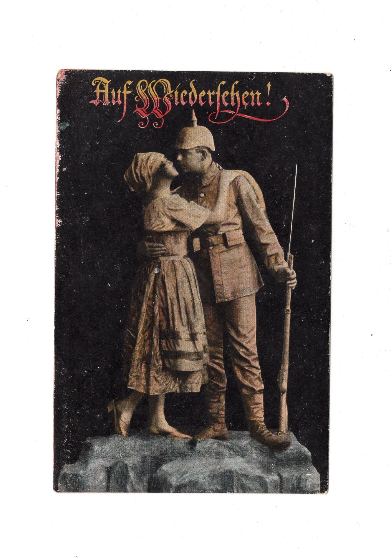 Ansichtskarte / Feldpost / Patriotische Karte / IR 328 - 1917