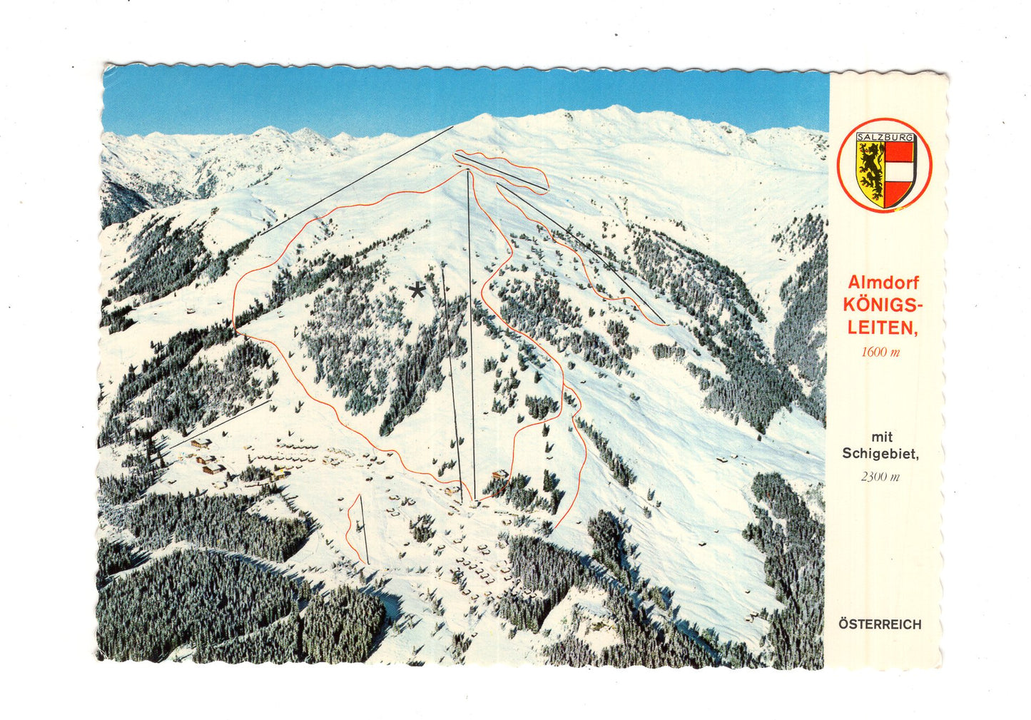 Ansichtskarte Königsleiten / Salzburger Land / Österreich