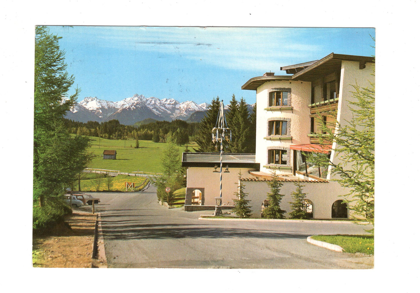 Ansichtskarte Kurhotel Sonnenalp bei Sonthofen im Oberallgäu / H1-54